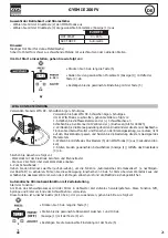 Предварительный просмотр 21 страницы GYS 3154020031210 Manual