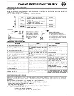 Предварительный просмотр 5 страницы GYS 40FV Manual