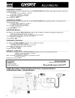 Предварительный просмотр 21 страницы GYS ALU PRO FV User Manual