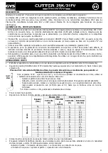 Preview for 11 page of GYS Cutter Inverter 25K Manual