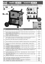 Предварительный просмотр 32 страницы GYS DUOGYS 390-4S Manual