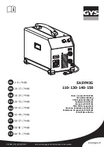 Preview for 1 page of GYS EASYMIG 110 User Manual