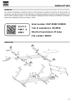 Preview for 19 page of GYS ERGO LIFT 650 Operation And Maintenance Manual