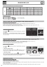 Предварительный просмотр 20 страницы GYS EXAGON 400 CC/CV Manual