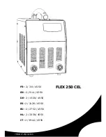 Предварительный просмотр 1 страницы GYS FLEX 250 A CEL Manual