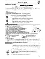 Предварительный просмотр 22 страницы GYS FLEX 250 A CEL Manual