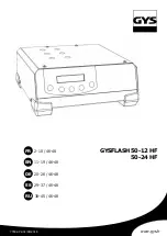 Preview for 1 page of GYS GYFLASH 50-24 HF Manual