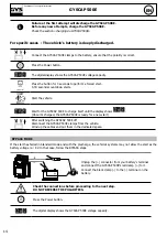 Предварительный просмотр 14 страницы GYS GYSCAP 500 E Manual