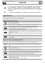 Предварительный просмотр 25 страницы GYS GYSCAP 500 E Manual