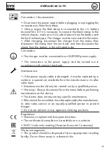 Preview for 13 page of GYS GYSFLASH 40-12 FV Manual