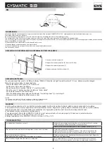 Preview for 6 page of GYS GYSMATIC 9.13 Manual