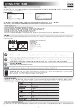 Preview for 8 page of GYS GYSMATIC 9.13 Manual