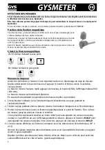 Preview for 6 page of GYS GYSMETER 052093 Manual