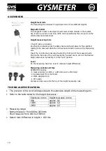 Предварительный просмотр 14 страницы GYS GYSMETER 052093 Manual