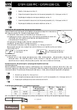 Предварительный просмотр 23 страницы GYS GYSMI E200 CEL Manual