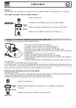 Предварительный просмотр 7 страницы GYS Gysmi E200 FV Manual