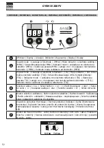 Предварительный просмотр 52 страницы GYS Gysmi E200 FV Manual