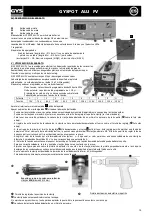 Предварительный просмотр 14 страницы GYS GYSPOT ALU FV Manual