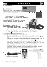 Предварительный просмотр 18 страницы GYS GYSPOT ALU FV Manual