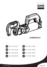 Preview for 1 page of GYS GYSPRESS 8T Manual