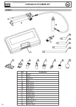 Предварительный просмотр 20 страницы GYS HYDRAULIC CYLINDER KIT 10T Manual