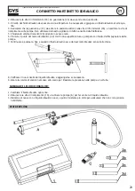 Предварительный просмотр 29 страницы GYS HYDRAULIC CYLINDER KIT 10T Manual