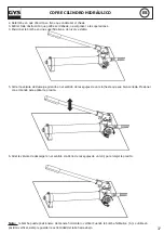 Предварительный просмотр 37 страницы GYS HYDRAULIC CYLINDER KIT 10T Manual