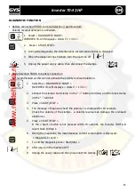 Preview for 13 page of GYS Inverter 70-12HF Safety And Operating Instructions Manual