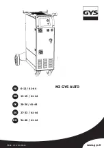 GYS M3 AUTO Manual предпросмотр