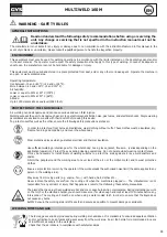 Preview for 11 page of GYS MULTIWELD 160M Manual