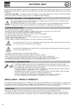 Preview for 14 page of GYS MULTIWELD 160M Manual