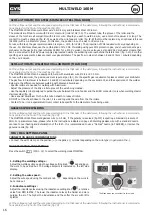 Preview for 16 page of GYS MULTIWELD 160M Manual