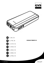 Preview for 1 page of GYS NOMAD POWER 20 Manual