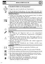 Preview for 14 page of GYS NOMAD POWER VAC 350 Manual