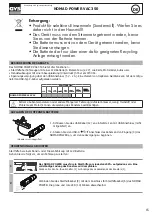 Preview for 15 page of GYS NOMAD POWER VAC 350 Manual