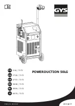 GYS POWERDUCTION 50LG Manual preview
