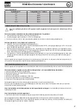 Preview for 47 page of GYS Powerduction Heat Controler Instructions Manual