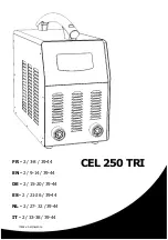 GYS PROGYS CEL 250 TRI Manual preview