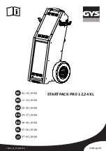 Preview for 1 page of GYS STARTPACK PRO 12.24 XL Translation Of The Original Instructions