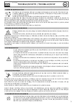 Preview for 3 page of GYS TIG 200 AC/DC HF FV Manual