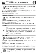 Preview for 14 page of GYS TIG 200 AC/DC HF FV Manual