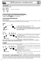 Preview for 18 page of GYS TIG 200 AC/DC HF FV Manual