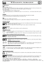 Preview for 19 page of GYS TIG 200 AC/DC HF FV Manual