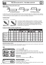 Preview for 20 page of GYS TIG 200 AC/DC HF FV Manual