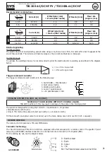 Preview for 21 page of GYS TIG 200 AC/DC HF FV Manual