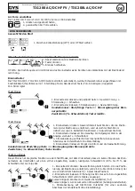 Preview for 29 page of GYS TIG 200 AC/DC HF FV Manual