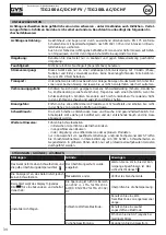 Preview for 34 page of GYS TIG 200 AC/DC HF FV Manual