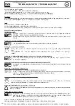 Preview for 42 page of GYS TIG 200 AC/DC HF FV Manual