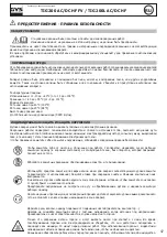 Preview for 47 page of GYS TIG 200 AC/DC HF FV Manual