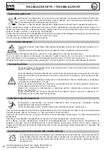 Preview for 48 page of GYS TIG 200 AC/DC HF FV Manual